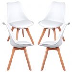 Conjunto 4 Cadeiras Synk Basic Branco