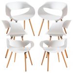 Conjunto 6 Cadeiras Cappio Branco