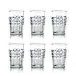 Guzzini Conjunto de 6 Porta-copos Transparente - Tiffany - GZ19970000