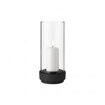 Stelton Lanterna Pequena 24,5cm - Classic Preto e Transparente - STT495