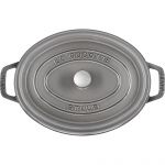 Staub Oval Cocotte, 29cm Cast Iron, Graphite Grey - 40509-317-0