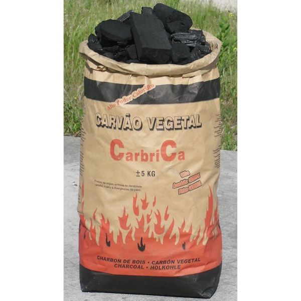 Tradineur - Saco de 5 kg de Carbón Vegetal - Ideal para la