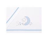 Pirulos 2 Lençóis + Fronha Almofada - Sonhos Azul 80 x 50 cm - P001M0213