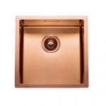 Rodi Lava-Louça Escovada Box Lux 40 Copper Cobre C/válvula CESTA-G08N1AC10723A0C