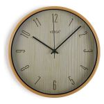 Relógio de Parede (4,3 x 30 x 30,3 cm) Madeira