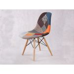 Ideia Home Design Cadeira Charles (Patchwork) 47 x 83 x 55 cm