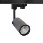 Foco Carril Mini Cronolux Rail LED Preto 9w Branco Frio - LD1014060