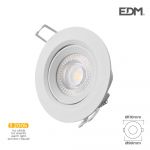 EDM Downlight Led Encastrável 5w 3.200k Redondo Moldur - EDM31652
