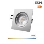 EDM Downlight Led Encastrável 5w 380 Lumen 6.400k Quad - EDM31657