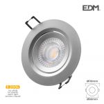 EDM Downlight Led Encastrável 5w 380lm 3.200k Redondo - EDM31654