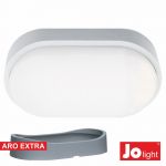Jolight Painel led Oval Aplique 14W Branco Natural - JO397/041NW
