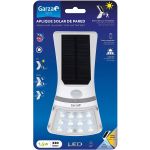 Garza Aplique Solar de Pared led 1,5w 220 Lúmenes, Sensor Crepuscular e de Movimiento