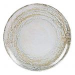 La Mediterránea Prato Sobremesa Sasha Monaco Brilho Porcelana (Ø 20 cm) - S2207513