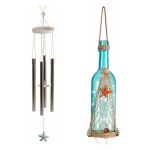 Gift Decor Decoração Suspensa Cristal (9 x 90 x 9 cm) Luzes LED - S3601458