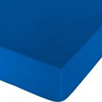Naturals Lençol Baixo Ajustável Azul Cama 105 (105 x 190 cm) - S2800085
