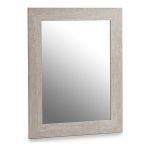 Gift Decor Espelho Parede Poliestireno (39 x 2 x 49 cm) Cinzento - S3606155
