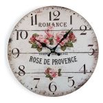 Relógio de Parede Romance Madeira (4 x 30 x 30 cm) - S3405371