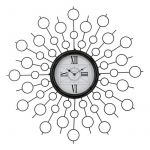 Relógio Madeira Mdf/metal (68 x 6,5 x 68 cm) - S3404623