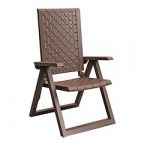 Sp Berner Cadeira de Resina Multiposições Dream Chocolate - 16153214