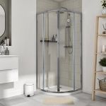 Sensea Cabine de Duche Essential 80CM Cromada - 82173383
