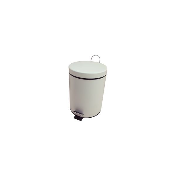 Cromados Modernos Balde do Lixo WC Cubo 5 L Castanho - 19802930
