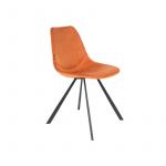 TiendasOn Cadeira Veludo Naranja Franky 1100371