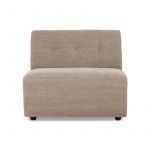 Sofá TiendasOn Modular Vint Lino Módulo Central