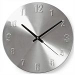 Relógio de Parede Redondo 30CM Alumínio - CLWA009MT30