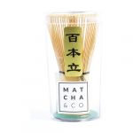 Matcha & Co Batedor de Bambu Tradicional 100 Varetas