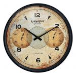 Relógio Madeira Mdf/metal (39 x 5,2 x 39 cm) S3404630