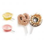 Lekue Conjunto de Moldes para Gelado Donut&pretzel (4Un) - LK3400255SURU150