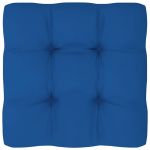 Almofadão para Sofá de Paletes 80x80x12 cm Azul-real - 314409