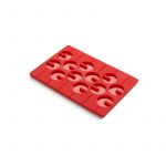 Lekue Molde em Silicone 3D para Lollipops Vermelho - LK0212400R01M017