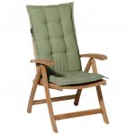 Madison Almofadão Cadeira Encosto Alto Panama 123x50 cm Bege Salva - 429024