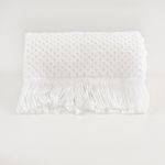Devilla Babur Branco Toalha de Rosto 50 x 100cm - PBAN0760