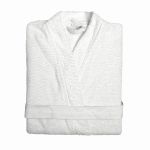 Sorema Roupão de Banho Kimono Ribbon Branco L - PSOR0381