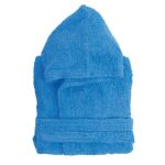 Secaneta Roupão de Criança Liso Rizo Basic Azul Royal 6-8 - PSEC0238