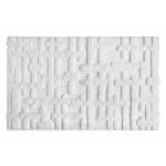 Tapete Sorema de Banho Gaufre Branco 60cm x 100cm - PSOR0411