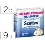Scottex Papel Higiénico Doméstico 41 Mts Pack 9 Un 17204
