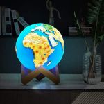 Candeeiro Planeta Terra 3D - 068-377:08176