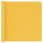 Tela de Varanda 90x300 cm Tecido Oxford Amarelo - 135024