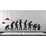 MyStickit Vinil Autocolante Evolução 100x33cm Preto