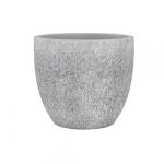 Artevasi Vaso de Cerâmica Hestia 20cm Cinza Granito