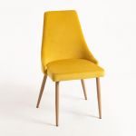 Cadeira Stoik Wood Amarelo
