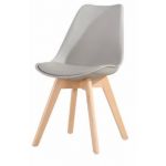Impt-Home-Design Conjunto 4 Cadeiras Super Dereck. 42 cm (Largura) 81 cm (Altura) 46 cm (Fundo) Gris