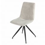 Impt-Home-Design Conjunto de 4 Cadeiras Alicante Cinzento o Piedra. 91 cm (Altura) 46 cm (Largura) 51 cm (Fundo) Marfil