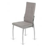 Impt-Home-Design Conjunto de 6 Cadeiras Segovia Capitoné 98 cm (Altura) 42 cm (Largura) 49 cm (Fundo) Piedra