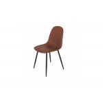 Impt-Home-Design Conjunto de 4 Cadeiras Córdoba Vintage 86 cm (Altura) 43 cm (Largura) 55 cm (Fundo) Castanho Viejo