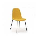 Mkric Cadeira Renne Amarelo 85 cm (Altura) 54 cm (Largura) 45 cm (Fundo)