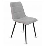 Impt-Home-Design Conjunto de 4 Cadeiras Valencia Estofadas Cinzento o Rosa Palo. 45 cm (Largura) 86 cm (Altura) 51 cm (Fundo) Rosa